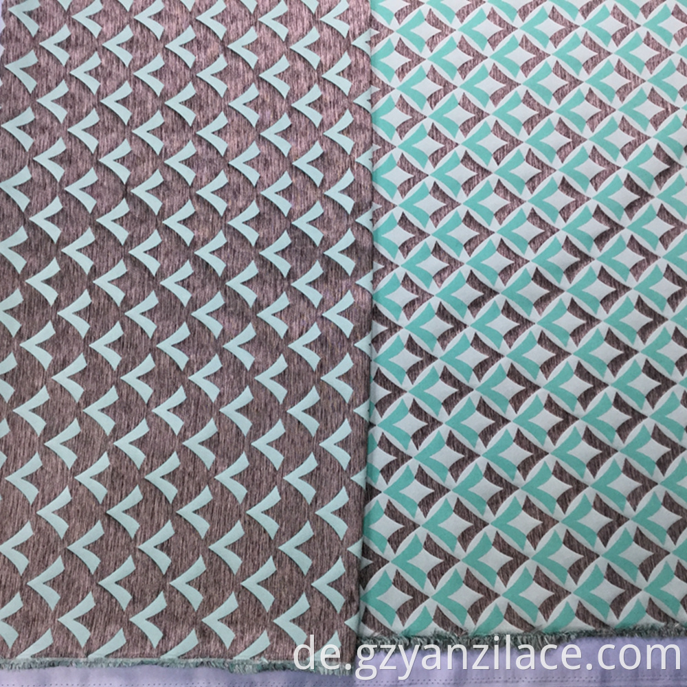 Jacquard Lace Geometric